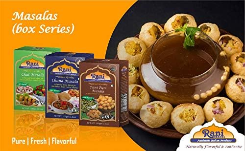 Rani Chat Masala (14 Spice Seasoning Salt) Tangy Indian Seasoning 4.5oz (127.5g) PET Jar, Pack of 12 ~ All Natural | No MSG | Vegan | No Colors | Gluten Friendly | NON-GMO | Indian Origin