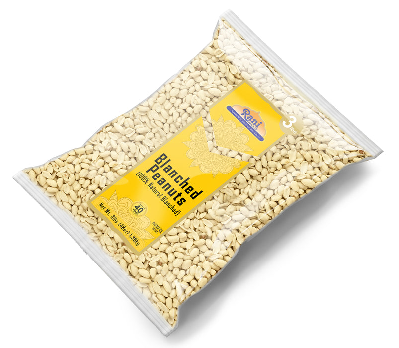Rani Blanched Peanuts {4 Sizes Available}
