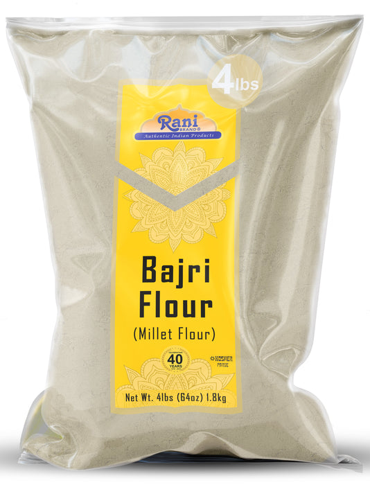 Rani Bajri Millet (Pearl Millet) 64oz (4lbs) 1.81kg Bulk ~ All Natural | Vegan | Gluten Friendly | NON-GMO | Kosher | Indian Origin