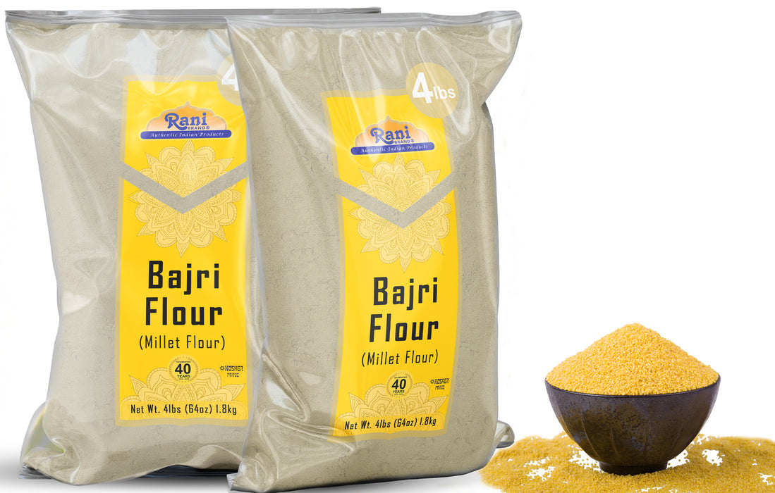 Rani Bajri Millet (Pearl Millet) 64oz (4lbs) 1.81kg Bulk ~ All Natural | Vegan | Gluten Friendly | NON-GMO | Kosher | Indian Origin