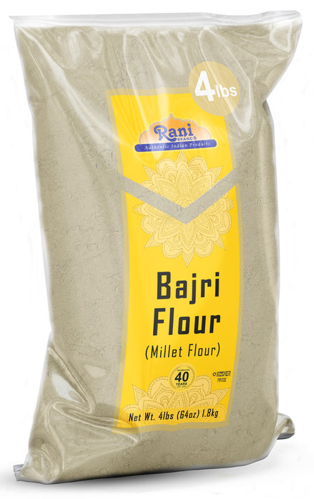 Rani Bajri Millet (Pearl Millet) 64oz (4lbs) 1.81kg Bulk ~ All Natural | Vegan | Gluten Friendly | NON-GMO | Kosher | Indian Origin