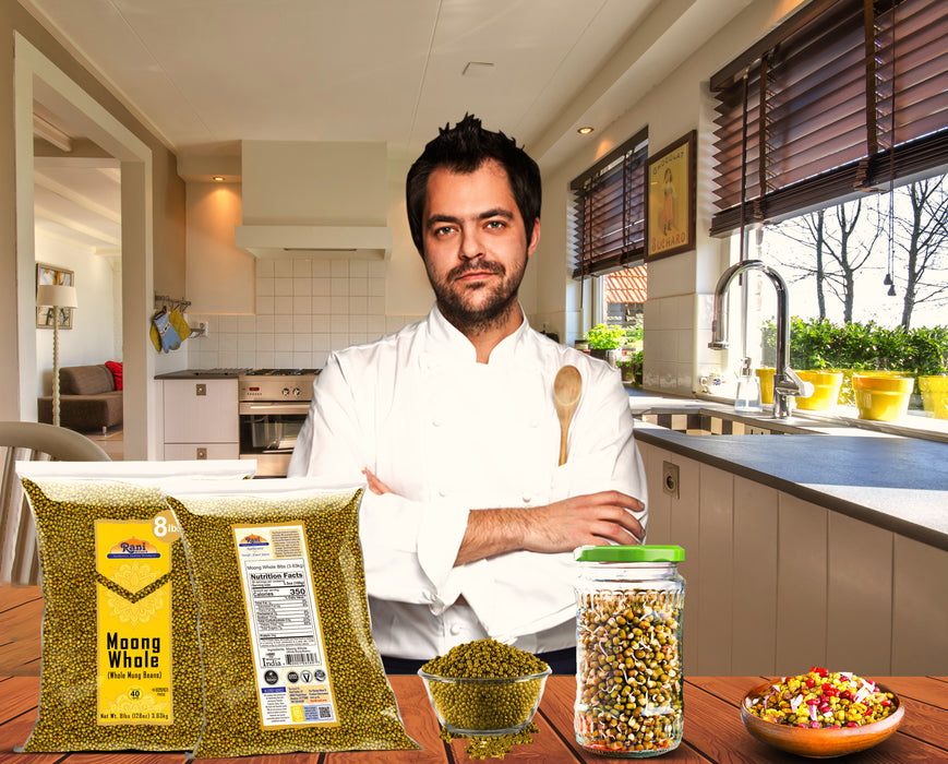 Edit a Product - Rani Moong Whole (Ideal for cooking & sprouting, Whole Mung Beans w/ skin) Lentils Indian 128oz (8lbs) x Pack of 5 (Total 40lbs) Bulk ~ All Natural | Gluten Friendly | Non-GMO | Kosher | Vegan | Indian Origin