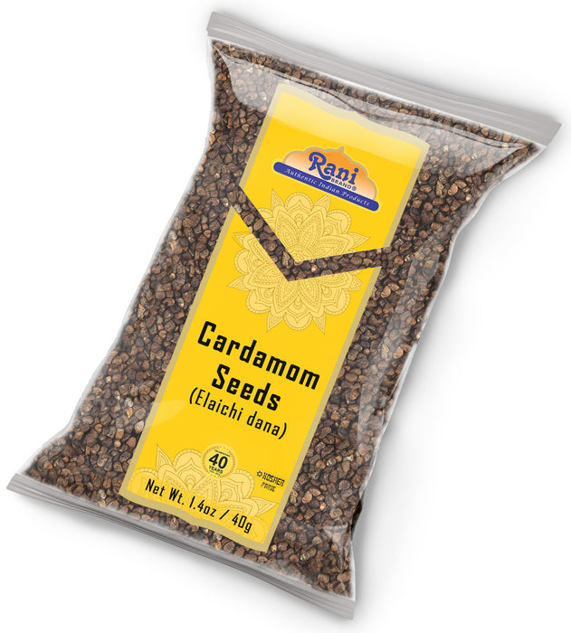Rani Cardamom (Elachi) Decorticated Seeds Indian Spice 1.4oz (40g) ~ All Natural | Vegan | Gluten Friendly | NON-GMO | Kosher