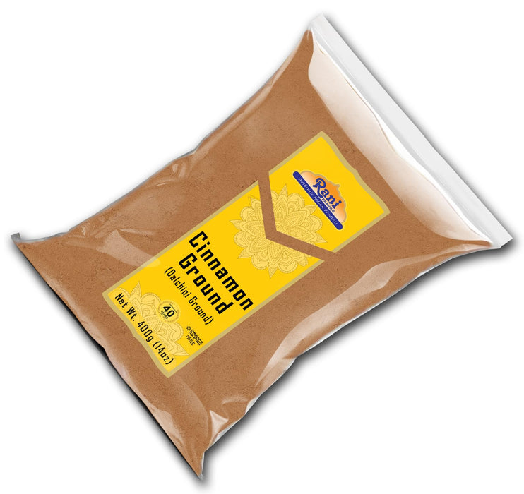 Rani Cinnamon Powder (Ground) Spice 14oz (400g) ~ All Natural | Salt-Free | Vegan | No Colors | Gluten Friendly | NON-GMO | Kosher