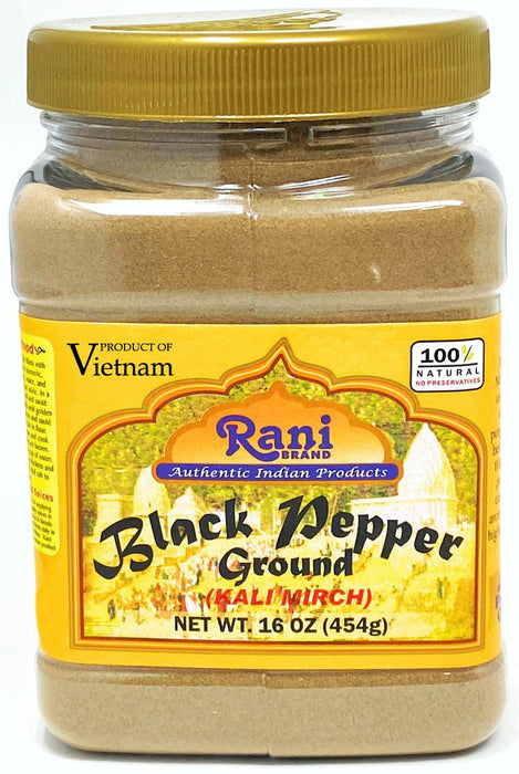 Rani Black Pepper Fine Grind {7 Sizes Available}