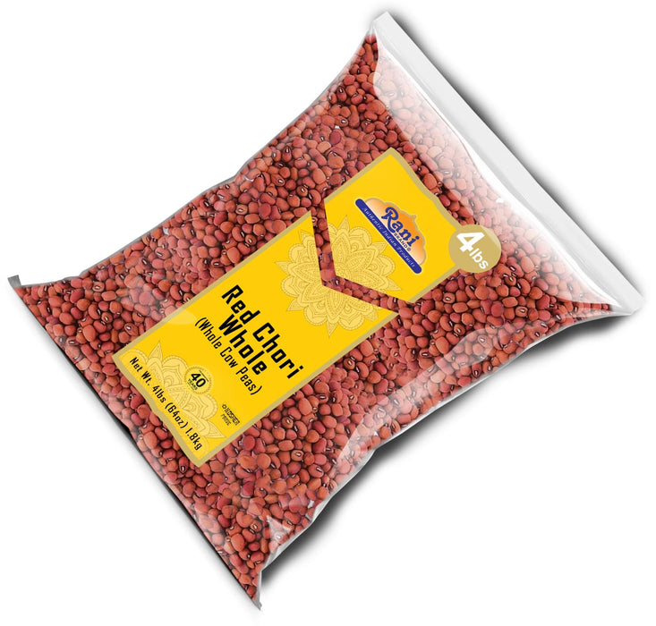 Rani Red Chori Whole (Adzuki Beans) 64oz (4lbs) 1.81kg Bulk ~ All Natural | Vegan | Gluten Friendly | NON-GMO | Kosher | India Origin