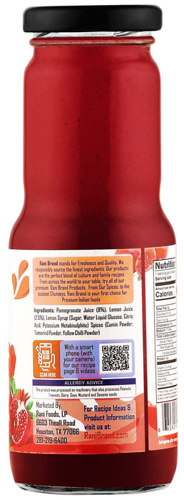 Rani Pomegranate Juice 6.7 fl oz (200 ml) Glass Bottle, Pack of 6 ~ Indian Fruit Beverage | Vegan | Gluten Free | NON-GMO | Indian Origin