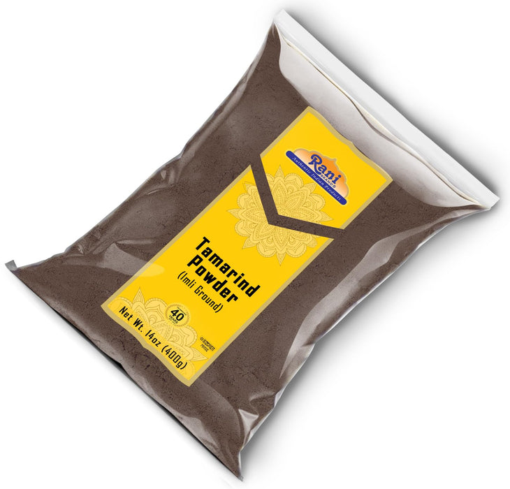 Rani Tamarind Powder (Imli) 14oz (400g) No added sugar/salt | Vegan | Gluten Free Ingredients | NON-GMO | Kosher | Indian Origin