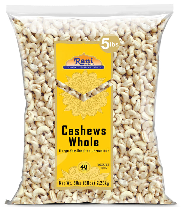 Rani Cashews Whole {5 Sizes Available}
