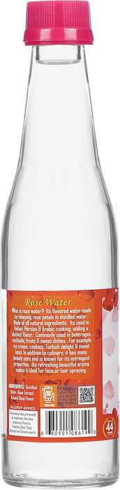 Rani Red Rose Water (Floral Essence of Rose) 8.5 fl oz (250ml) Glass Jar ~ All Natural | Vegan | Gluten Free | NON-GMO | Kosher | Indian Origin