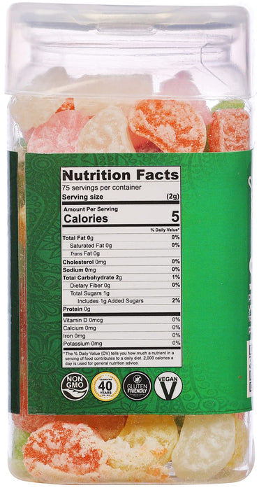 Rani Mixed Fruit Candy 5.25oz (150g) Vacuum Sealed, Easy Open Top, Resealable Container ~ Indian Tasty Treats | Vegan | Gluten Friendly | NON-GMO | Indian Origin