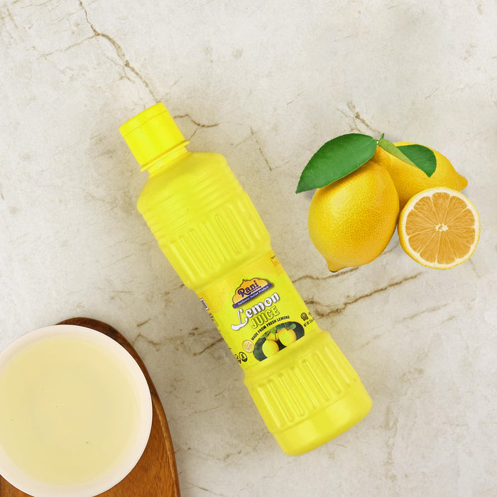 Rani Lemon Juice 13.5oz (400 ml) Vegan ~ Gluten Free | NON-GMO | Kosher | No Colors | Indian Origin