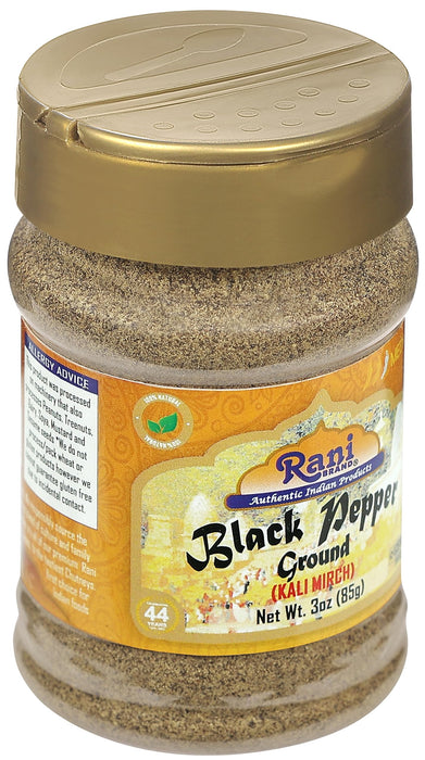 Rani Black Pepper Fine Grind {7 Sizes Available}