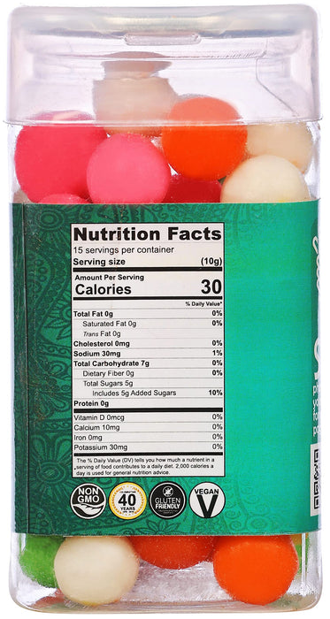 Rani Disco Balls 5.25oz (150g) Vacuum Sealed, Easy Open Top, Resealable Container ~ Indian Tasty Treats | Vegan | Gluten Friendly | NON-GMO | Indian Origin