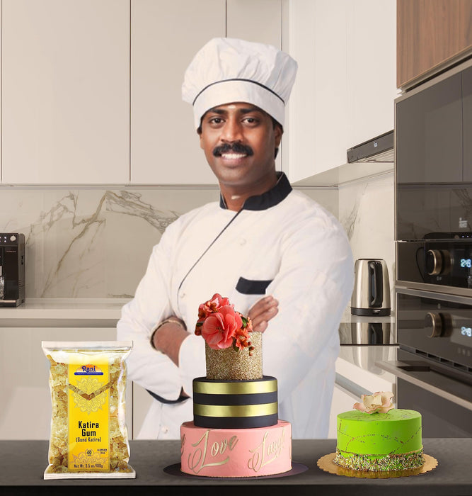 Rani Edible Gum Whole (Goonder Tragacanth Gum) 3.5oz (100g) ~ All Natural, Salt-Free | Vegan | No Colors | Gluten Friendly | NON-GMO | Kosher | Indian Origin