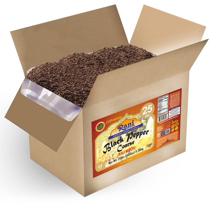 Rani Black Pepper Coarse Grind {7 Sizes Available}