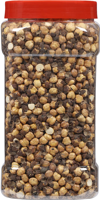 Rani Roasted Chana (Chickpeas) Plain Flavor 28oz (1.75lbs) 800g PET Jar ~ All Natural | Vegan | No Preservatives | Kosher | Gluten Friendly | Indian Origin | Great Snack, Ready to Eat