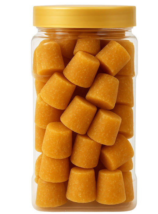 Rani Kolhapuri Jaggery Cubes (Unrefined Cane Sugar) 35oz (2.2bs) 1kg PET Jar ~ All Natural, No Color added, Gluten Friendly | Vegan | NON-GMO | Kosher | No Salt or fillers