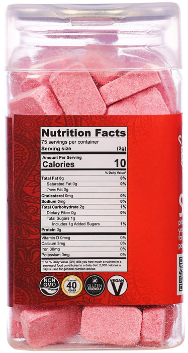 Rani Rose Peppermint Candy 5.25oz (150g) Vacuum Sealed, Easy Open Top, Resealable Container ~ Indian Tasty Treats | Vegan | Gluten Friendly | NON-GMO | Indian Origin