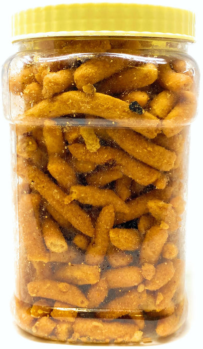 Rani Sabji Masala Pakoda (Plain Spicy Dumplings) 14oz (400g) PET Jar ~ All Natural | Vegan | No Preservatives | No Colors | Gluten Friendly | Indian Origin