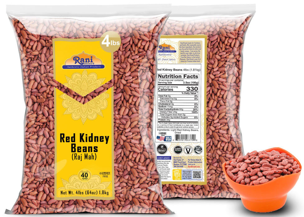 Rani Red Kidney Beans, Light {3 Options Available}