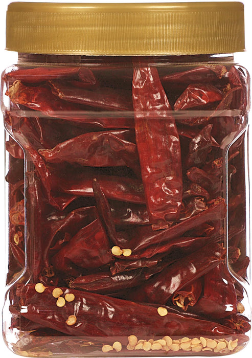 Rani Chilli Whole 5oz (141g) PET Jar ~ All Natural, Salt-Free | Vegan | No Colors | Gluten Friendly | NON-GMO | Kosher | Indian Origin