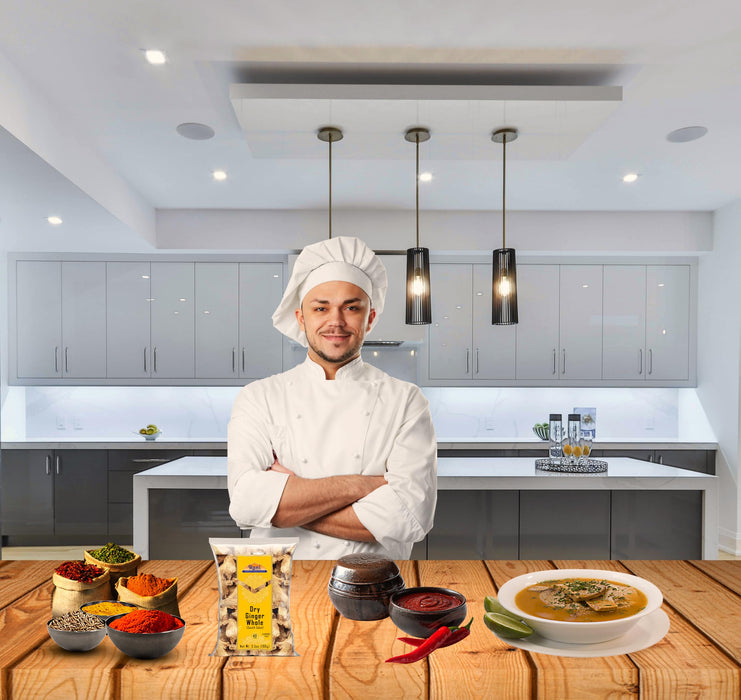 Rani Ginger (Adarak Sabut) Whole, Spice 3.5oz (100g) ~ All Natural | Vegan | Gluten Friendly | NON-GMO | Kosher | Indian Origin