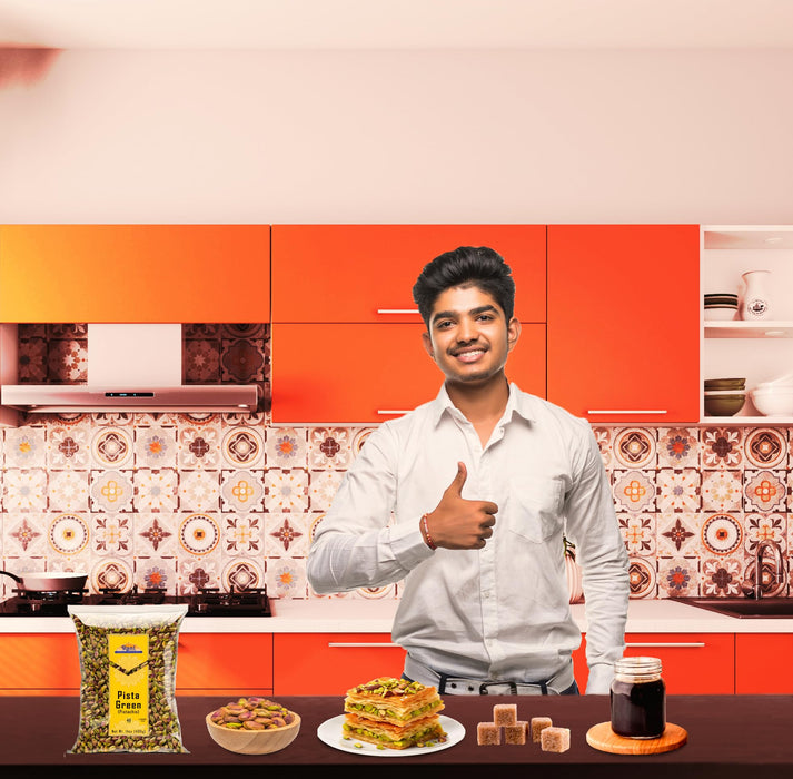 Rani Pista (Pistachio) Green 14oz (400g) ~ All Natural | Gluten Friendly | Vegan | NON-GMO | Kosher | No Salt or fillers | Indian Origin