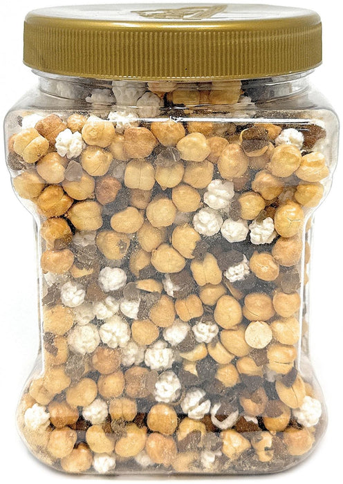 Rani Roasted Chana (Chickpeas) Sweet Mix Flavor 14oz (400g) PET Jar ~ All Natural | Vegan | No Preservatives | Gluten Friendly | Indian Origin