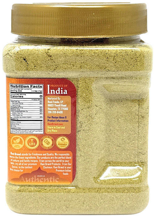 Rani Fennel Ground (Saunf) Powder Spice 16oz (1lb) 454g PET Jar ~ All Natural | Gluten Friendly | NON-GMO | Kosher | Vegan | Indian Origin