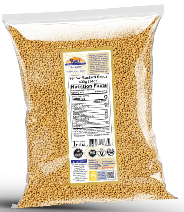 Rani Yellow Mustards {3 Sizes Available}