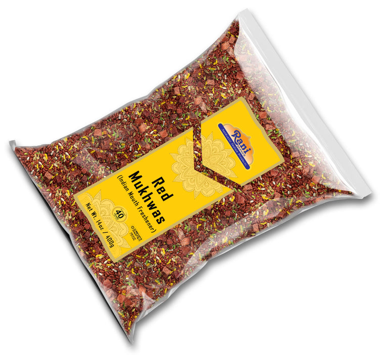 Rani Red Mukhwas (Special Digestive Treat) Indian Candy Mouth Freshener {3 Sizes Available}