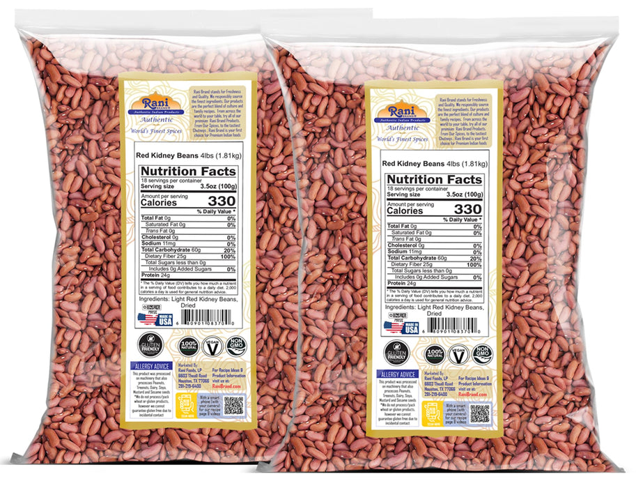 Rani Red Kidney Beans, Light {3 Options Available}