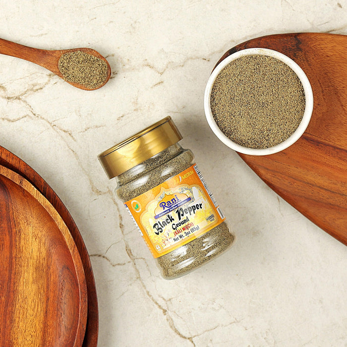 Rani Black Pepper Fine Grind {7 Sizes Available}