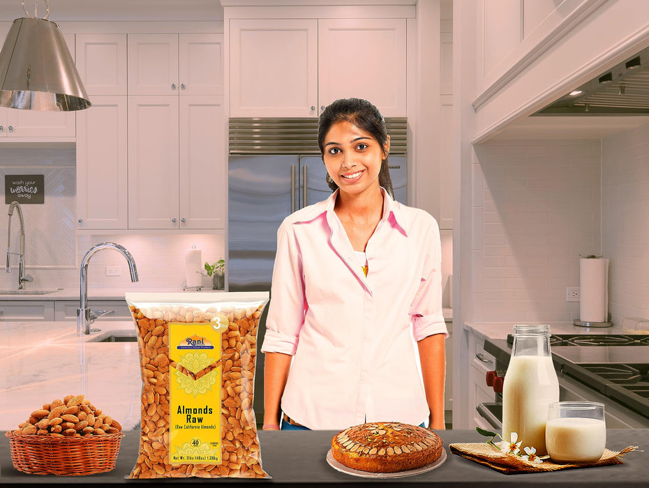 Rani Almonds Whole Raw {4 Sizes Available}