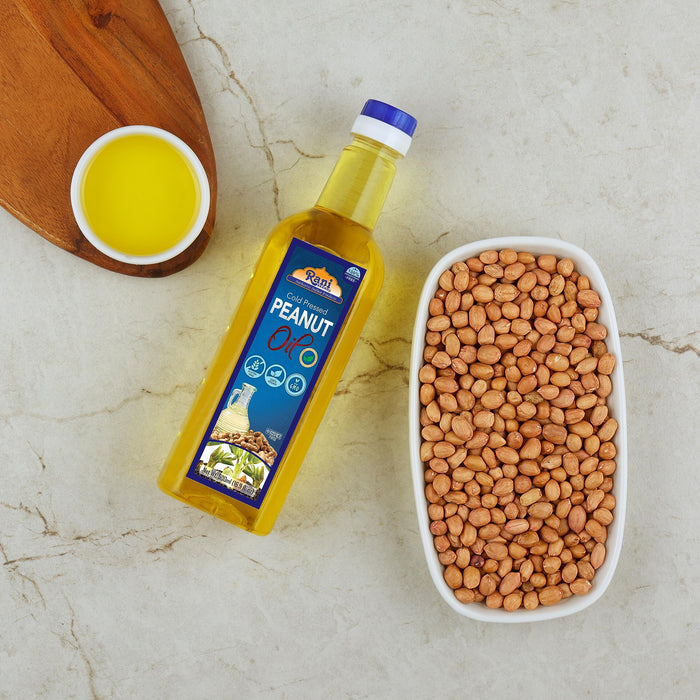 Rani Peanut Oil 16.9 Ounce (500ml) Cold Pressed | 100% Natural | NON-GMO | Kosher | Vegan | Gluten Free