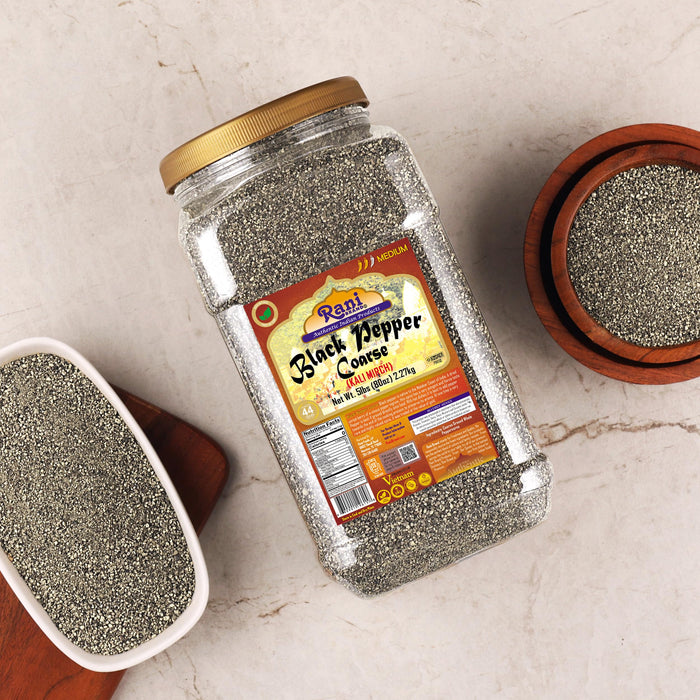 Rani Black Pepper Coarse Grind {7 Sizes Available}