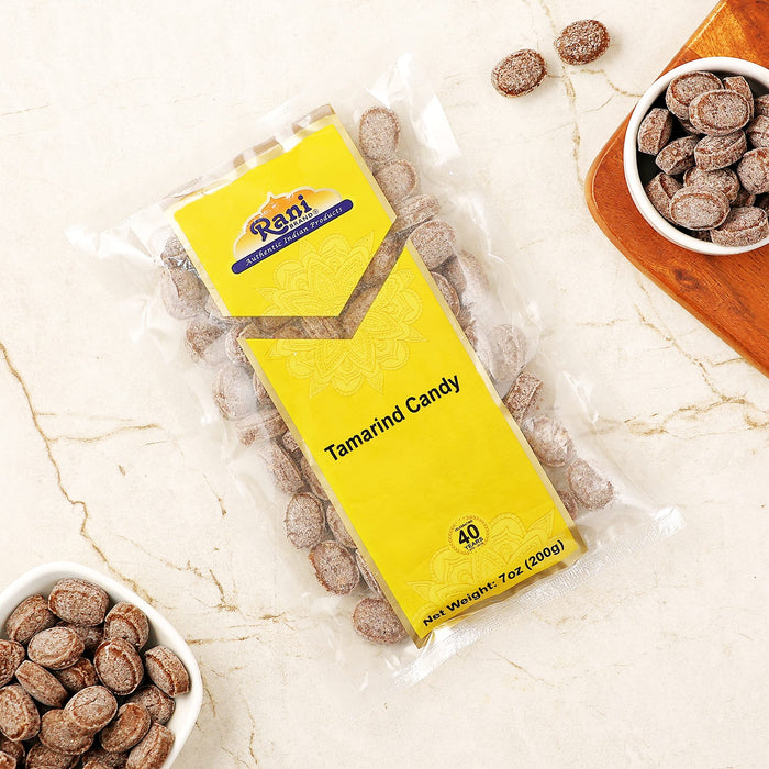 Rani Tamarind Candy 7oz (200g) ~ Indian Tasty Treats | Vegan | Gluten Friendly | NON-GMO | Indian Origin
