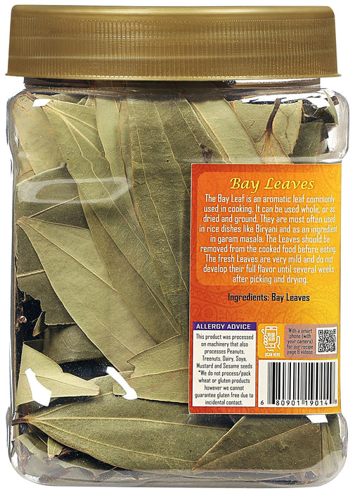 Rani Bay Leaf (Leaves) Whole Spice Hand Selected Extra Large 1.4oz (40g) PET Jar ~ All Natural | Gluten Friendly | NON-GMO | Vegan | Kosher | Indian Origin