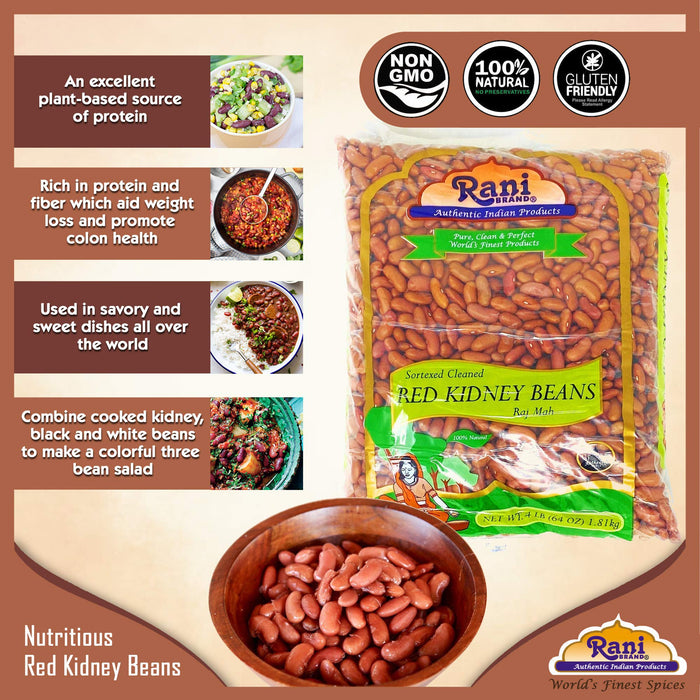 Rani Red Kidney Beans, Light {3 Options Available}