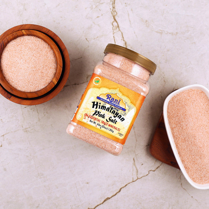 Rani Himalayan Pink Salt Granules {8 Sizes Available}