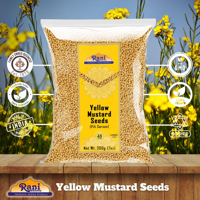 Rani Yellow Mustards {3 Sizes Available}