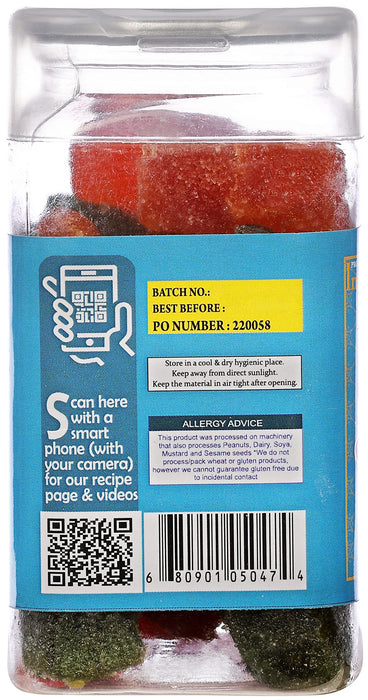 Rani Jelly Cubes 5.25oz (150g) Vacuum Sealed, Easy Open Top, Resealable Container ~ Indian Tasty Treats | Vegan | Gluten Friendly | NON-GMO | Indian Origin