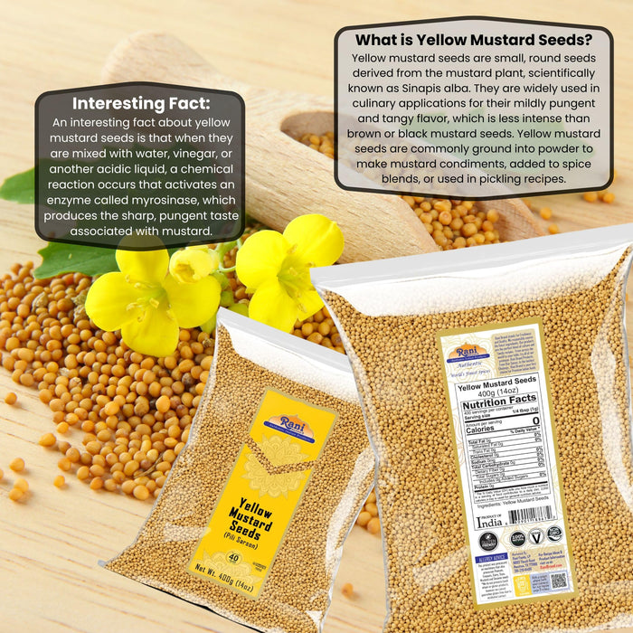 Rani Yellow Mustards {3 Sizes Available}