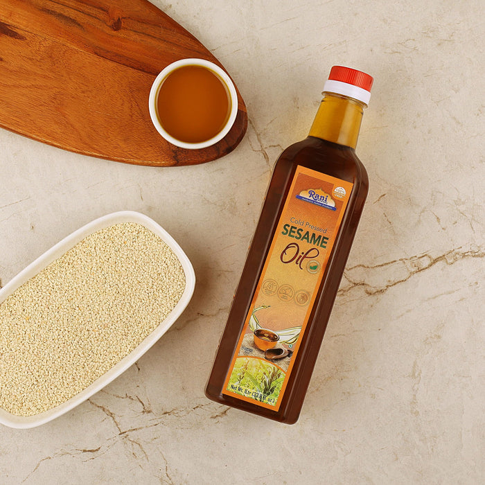 Rani Sesame Oil 33.8 Ounce (1 Liter) Cold Pressed | 100% Natural | NON-GMO | Kosher | Vegan | Gluten Free