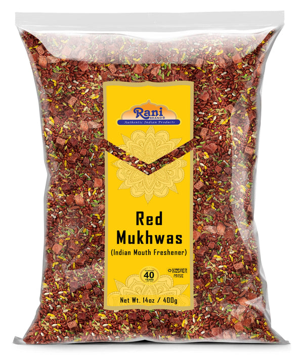 Rani Red Mukhwas (Special Digestive Treat) Indian Candy Mouth Freshener {3 Sizes Available}