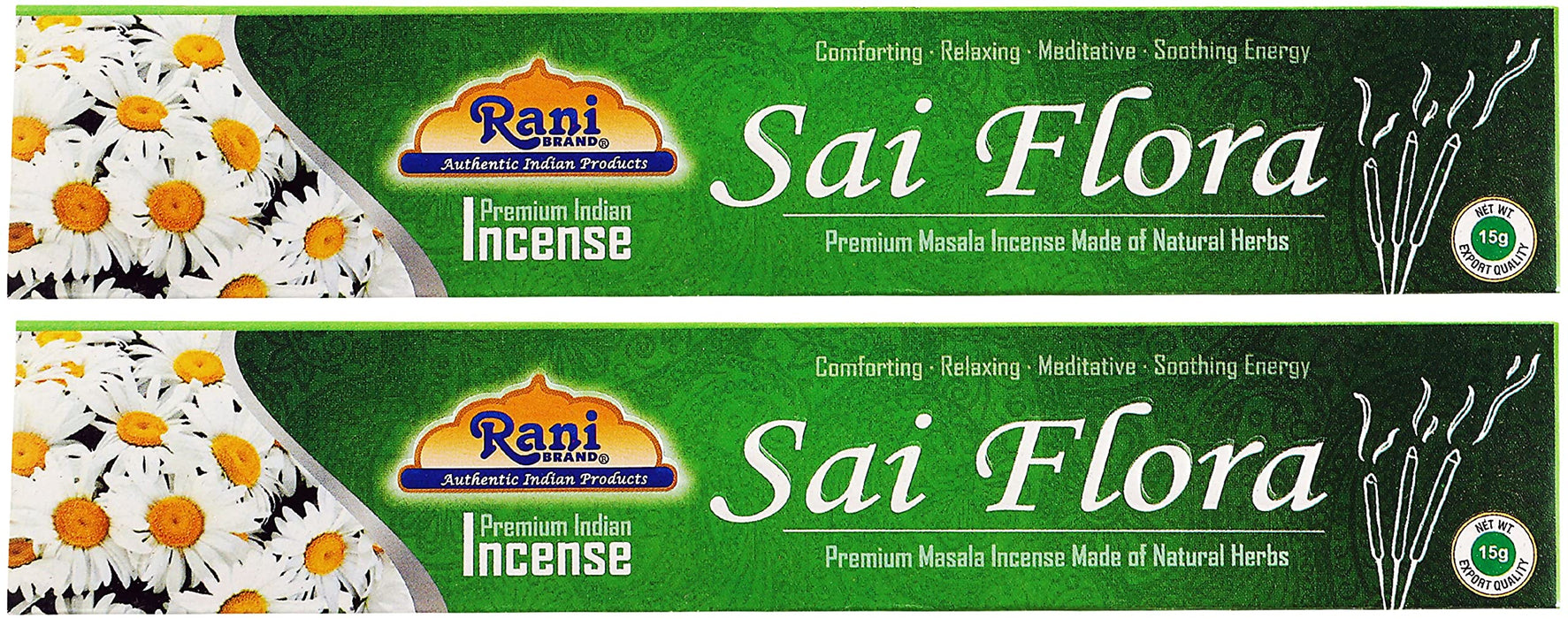 Rani Multi Pack Incense (Premium Masala Incense Made of Natural Herbs) 2 of Each Scents (Total of 12 Packets) ~ Total of 120 Incense sticks | For Puja Purposes | Indian Origin