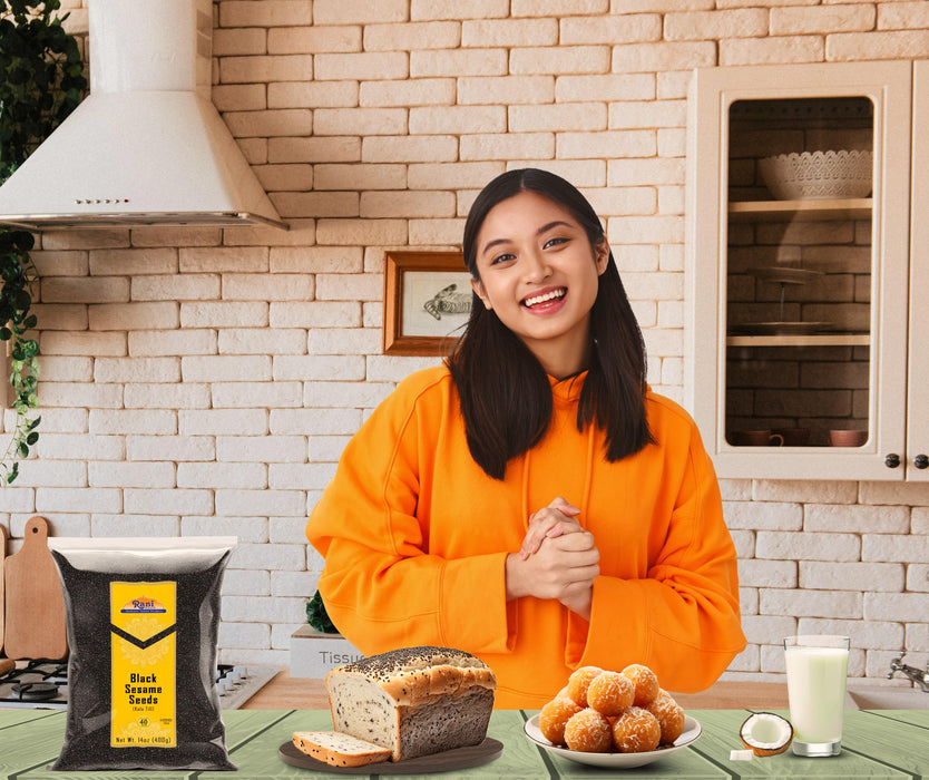 Rani Black Sesame Seeds {2 Sizes Available}