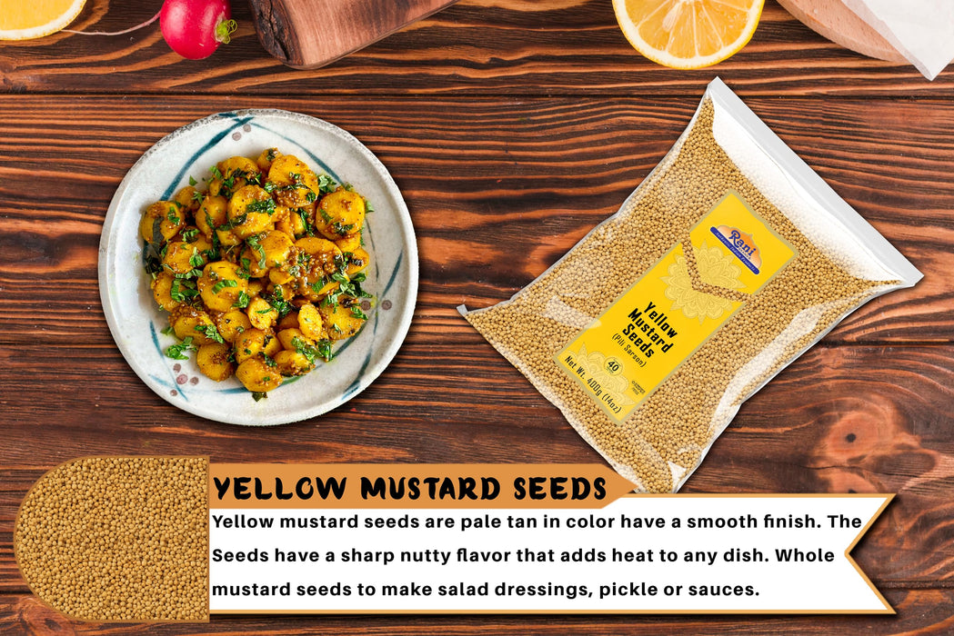 Rani Yellow Mustards {3 Sizes Available}