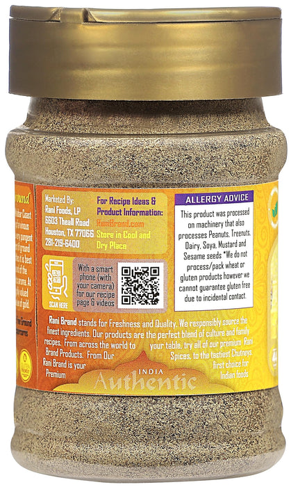 Rani Black Pepper Fine Powder 80 Mesh, 3oz (85g) PET Jar ~ Gluten Friendly, Non-GMO, All Natural | Kosher